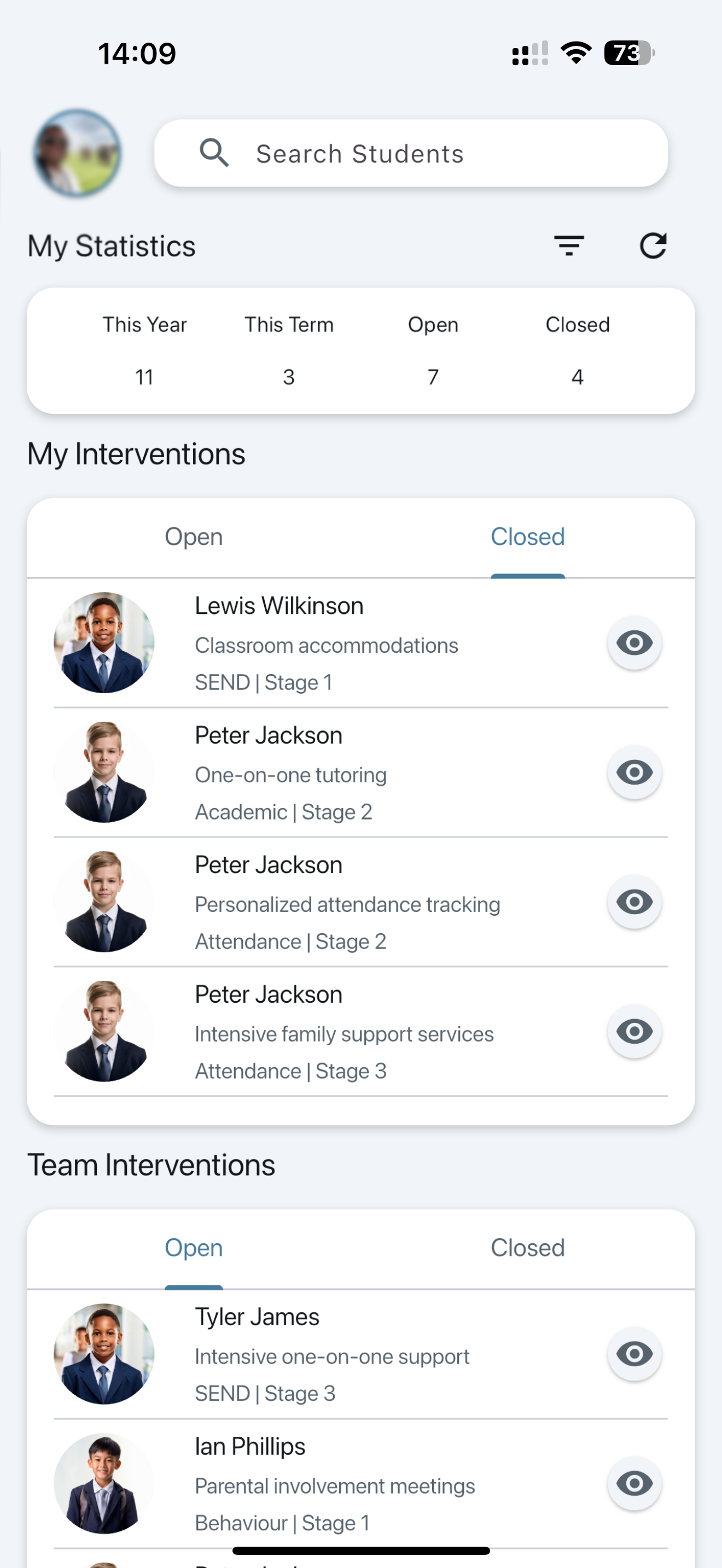 Tide Education Mobile App