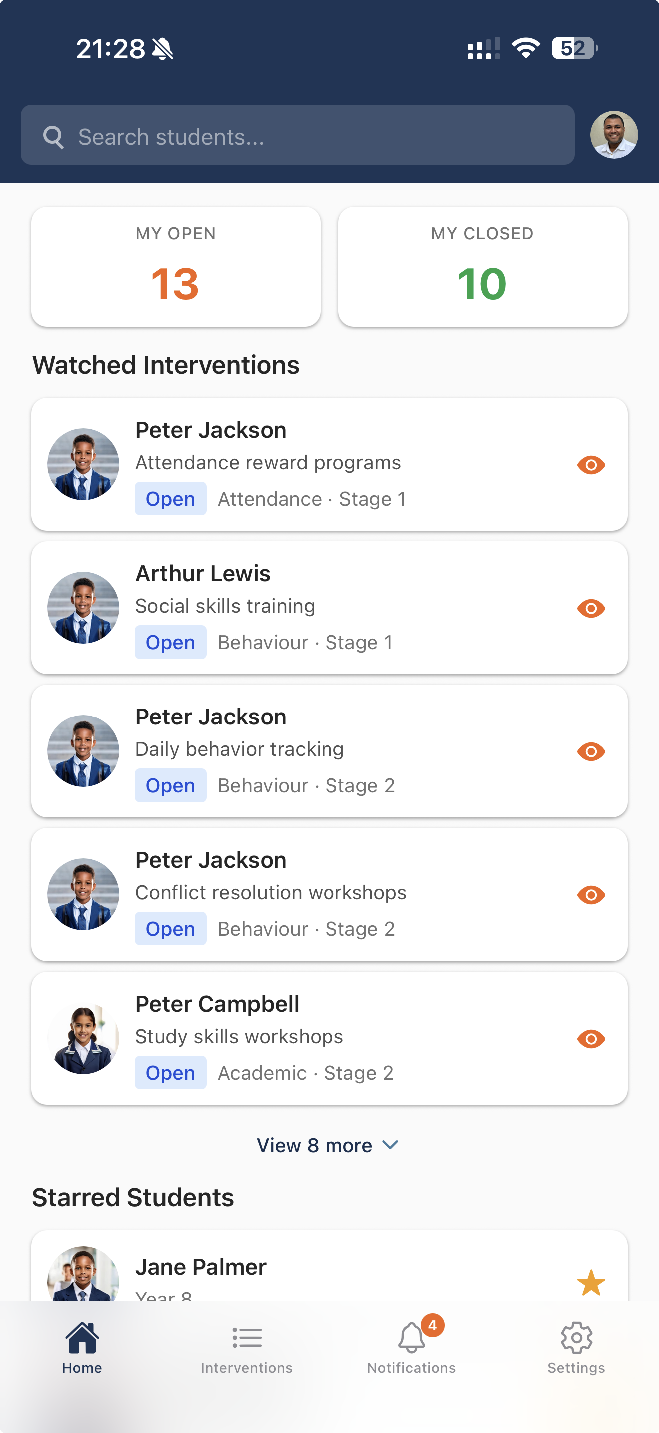 Trip or Sports Field - mobile view